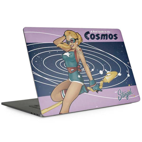 DC Comics Bombshells Stargirl- Field Guide to Cosmos Apple MacBook Pro 15-inch Skin